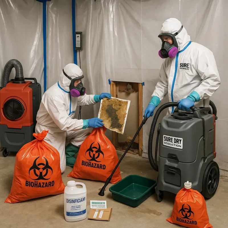 Contaminated Water Handling Protocols process in Edgewater, MD